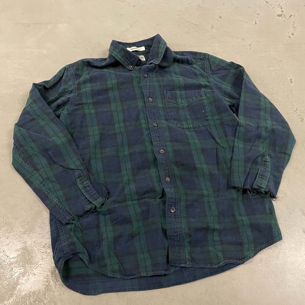 Vintage cutoff L.L. Bean flannel shirt